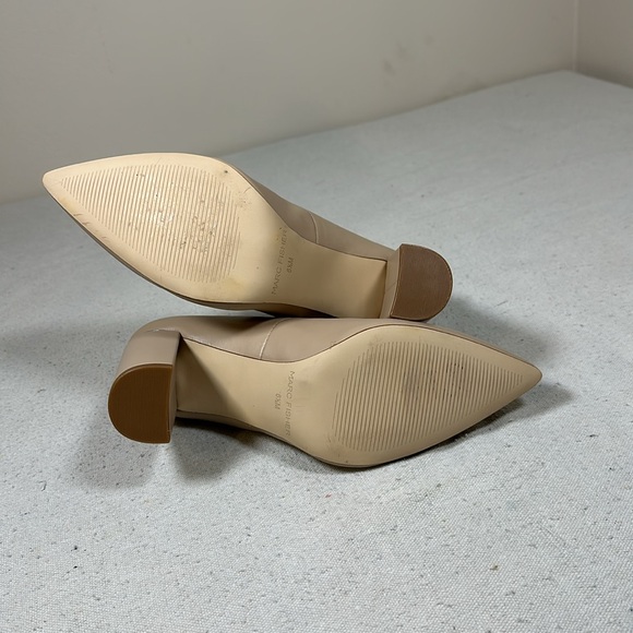 Marc Fisher Nude Block Heel Pumps Size 6.5 - Picture 9 of 15